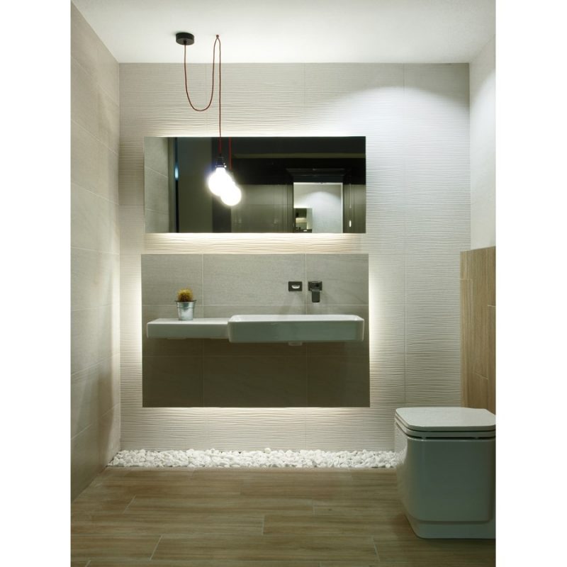 AZTECA PŁYTKA DEKORACYJNA ARMONY R3060 WAVY SNOW
