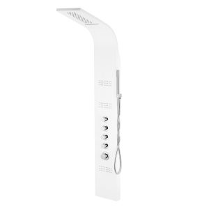 Panel Prysznicowy Corsan Akoja A025 biały TERMOSTAT