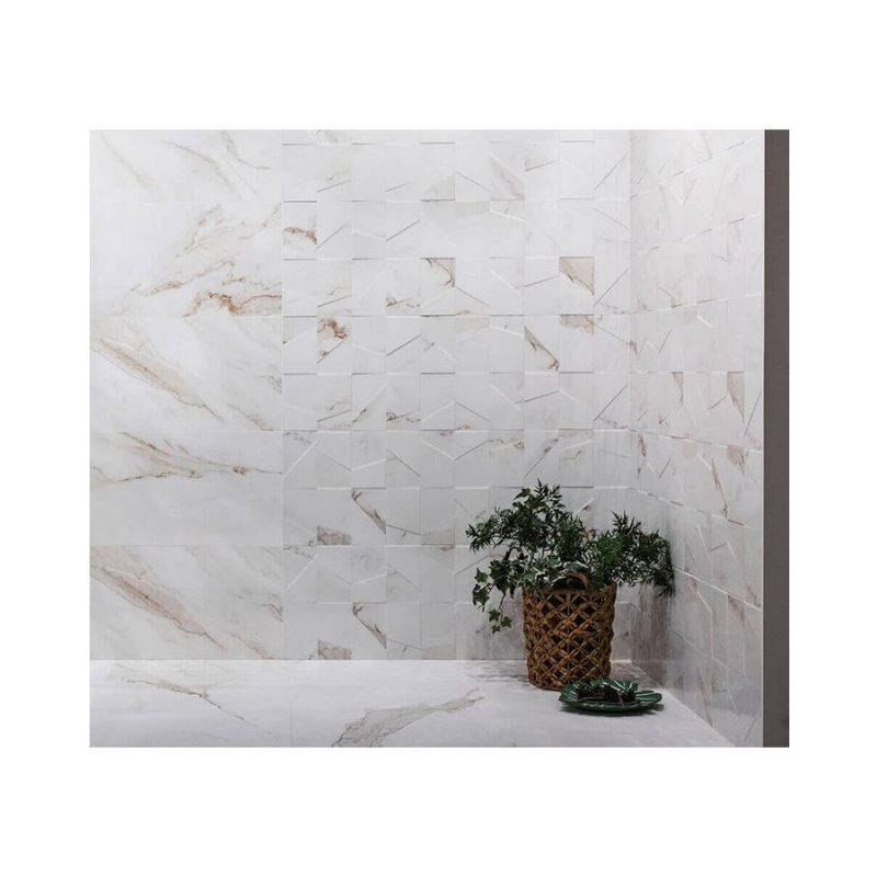 AZTECA PŁYTKA CALACATTA GOLD GLOSSY DECOR BOB