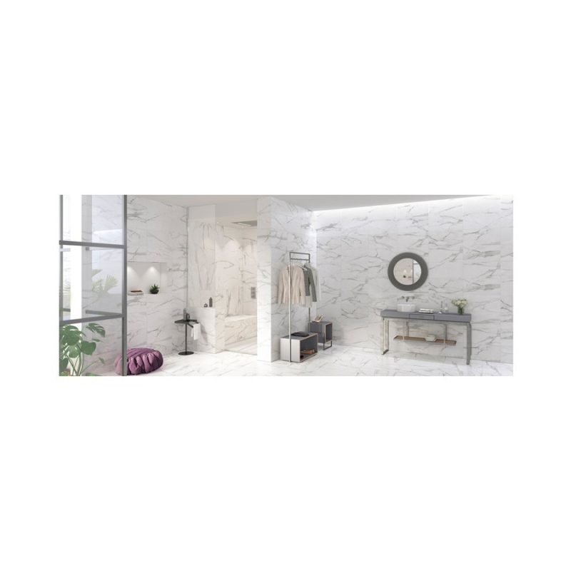 AZTECA PŁYTKA GRESOWA DA VINCI LUX WHITE 60X120