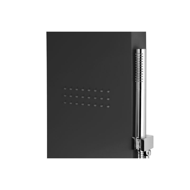 Panel Prysznicowy Corsan Akoja A025 Czarny