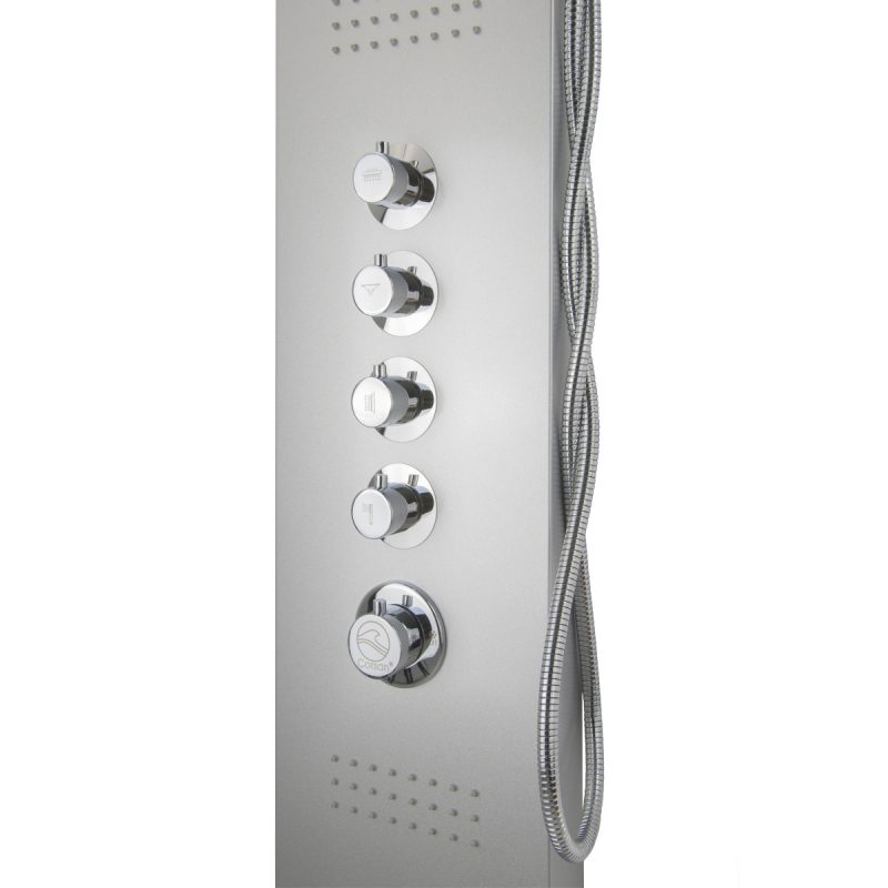 Panel Prysznicowy Corsan Akoja A025 Gwiezdna Szarość TERMOSTAT