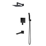 VEDO SETTE NERO SYSTEM NATR. PODTYNKOWY I 25CM