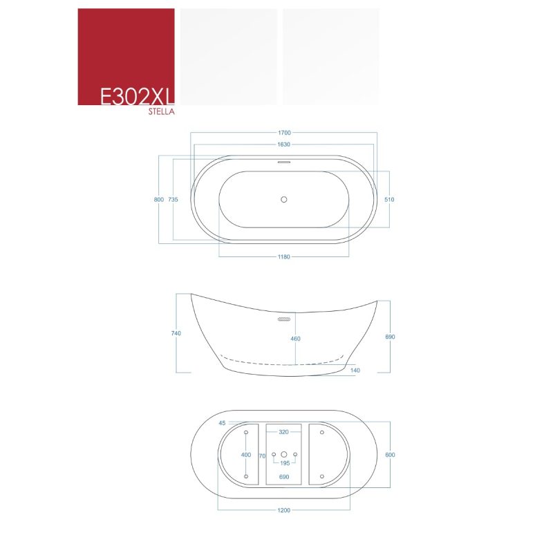 CORSAN WANNA WOLNOSTOJĄCA STELLA E302