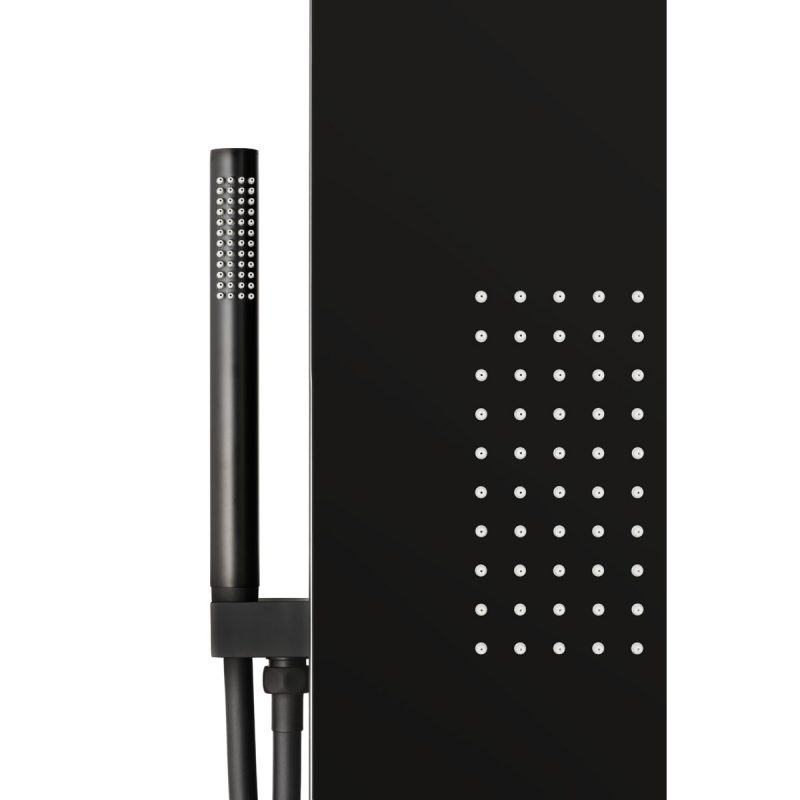 Panel prysznicowy Corsan Duo A777 czarny