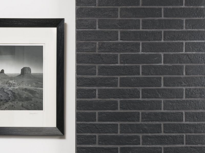 Rondine Brick New York Black płytka gresowa